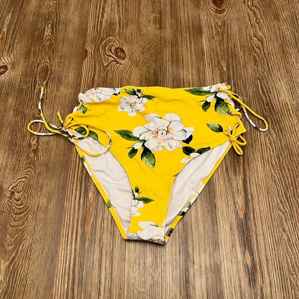 Cupshe Floral Swim Bottoms